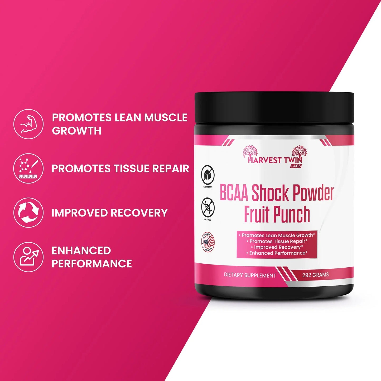 BCAA Shock Powder (Fruit Punch)-4