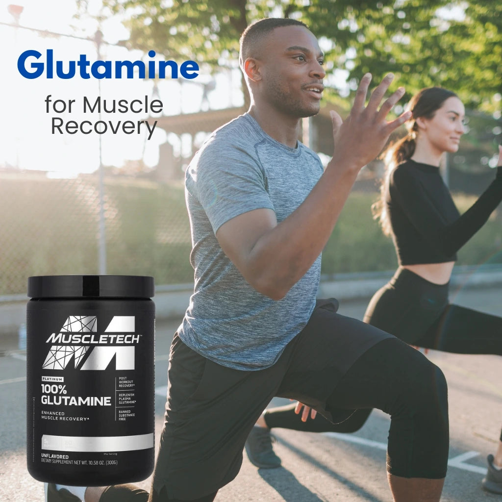 Platinum 100% Glutamine, Unflavored, 10.58 Oz (300 G)