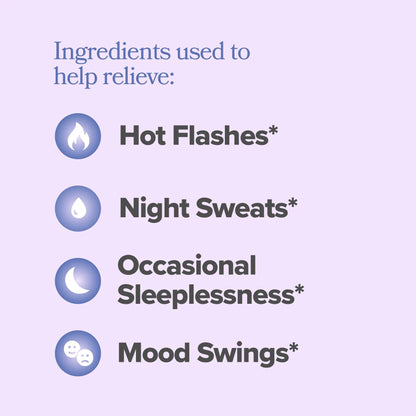 Menopause Supplements with Black Cohosh & Ashwagandha